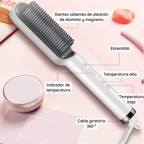 3-in-1 Straightening Brush | Beautiful Results Anywhere