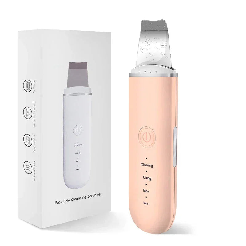 DermaVibra Ultrasonic Skin Scrubber for Radiant Skin