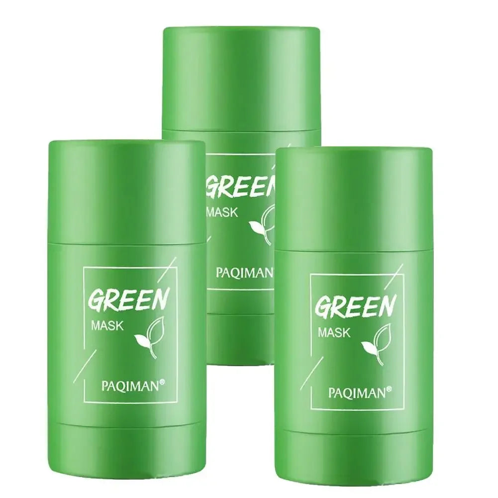 Green Tea Deep Cleansing Mask Stick - 3-Pack