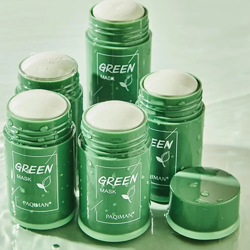 Green Tea Deep Cleansing Mask Stick - 3-Pack