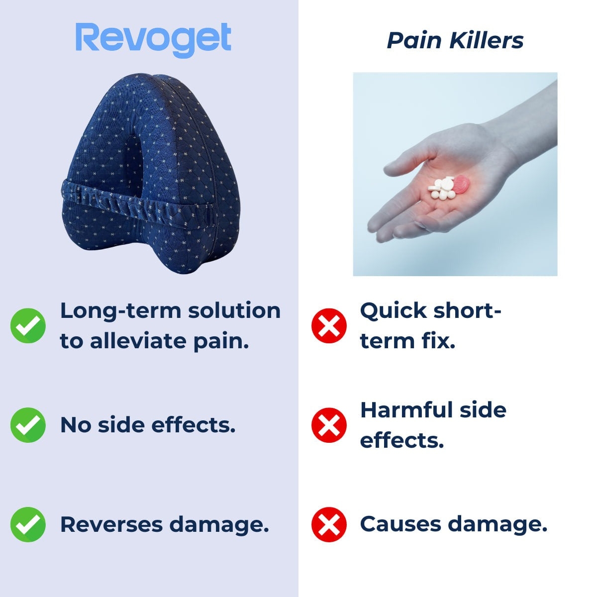 SideHaven — Knee & Leg Pillow